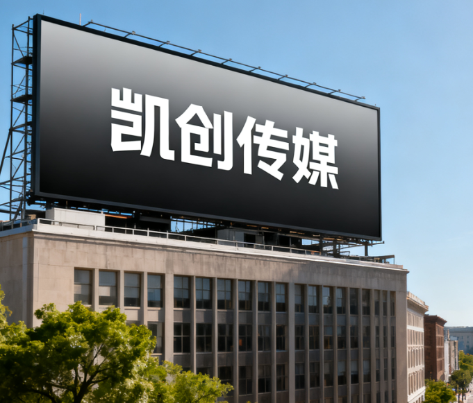 开远户外广告牌的设计与制作