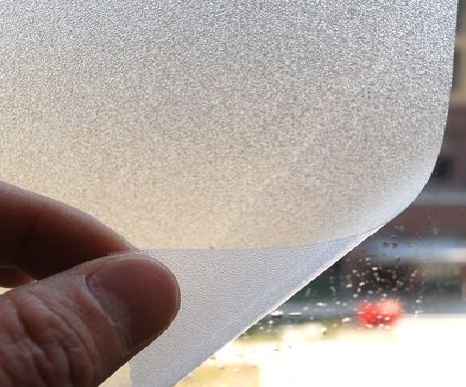 开远玻璃门外面粘广告用什么材料好？